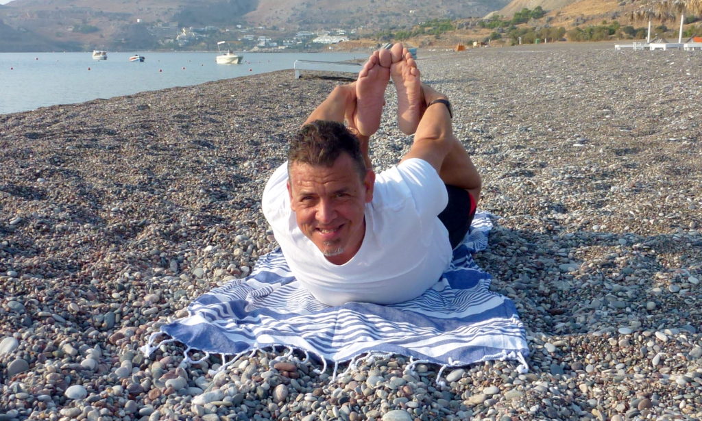 Yoga auf Rhodos in Griechenland - Der Bogen
