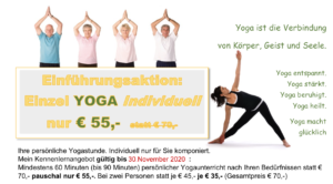 Individual Yoga Gutschein