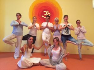 Gruppenfoto Yogalehrer