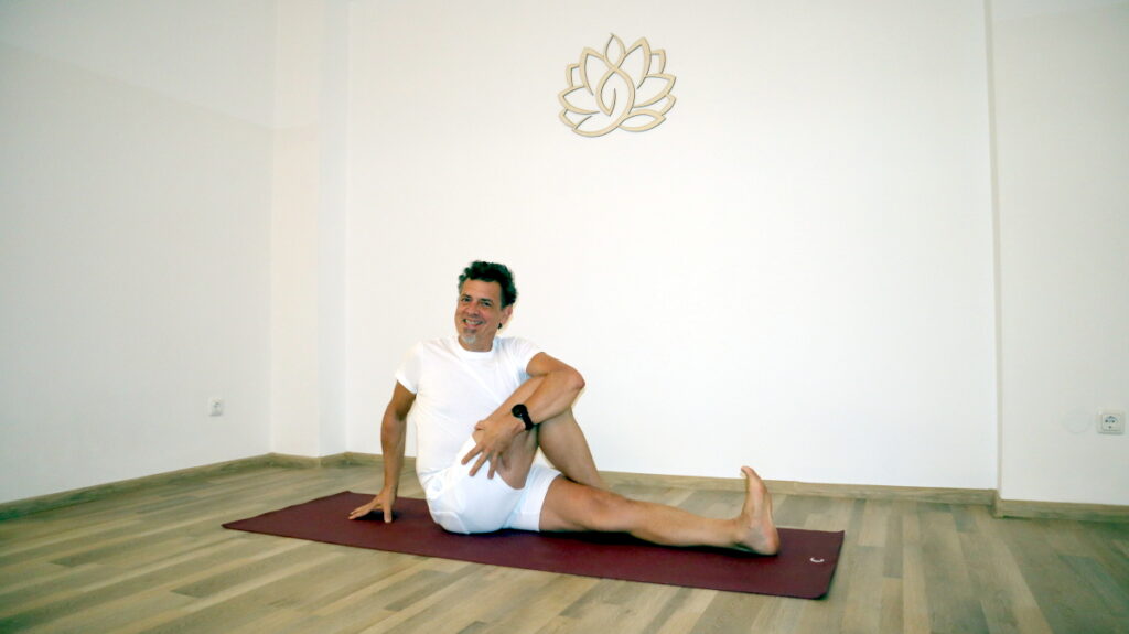 Günter im Yogator Yogastudio in Gerasdorf