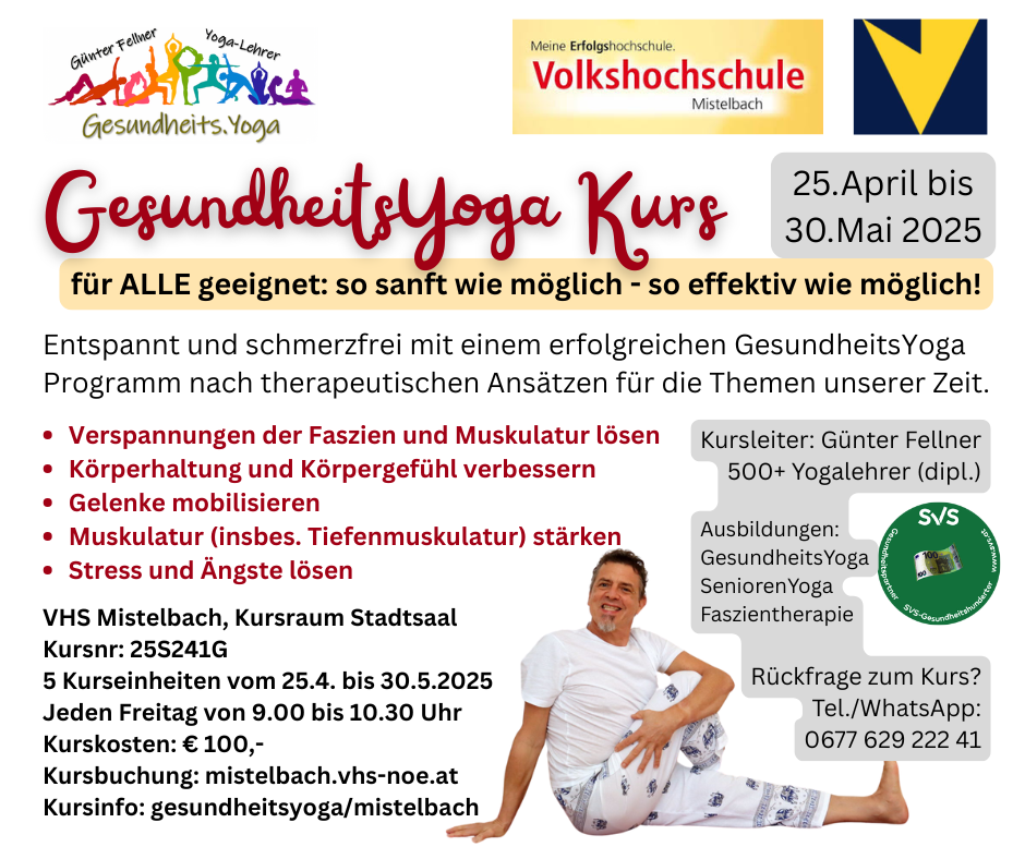 Yoga in Mistelbach 1 Mistelbach Gesundheitsyoga 5 2025